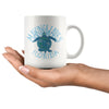 Sea Turtle FL Light Blue Ceramic Mug-CA LIMITED