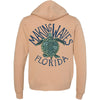 Sea Turtle FL Zipper Hoodie-CA LIMITED