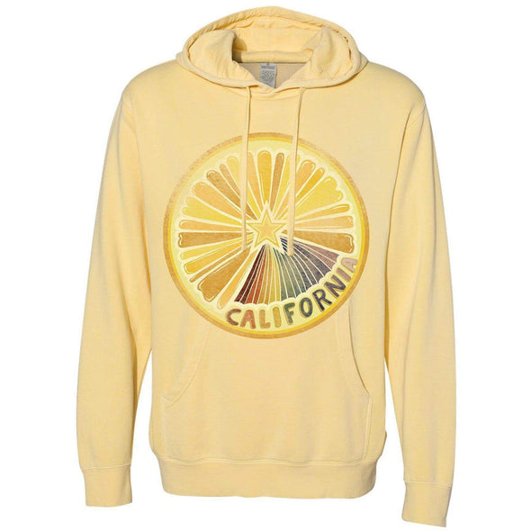 Starburst Orange Hoodie-CA LIMITED