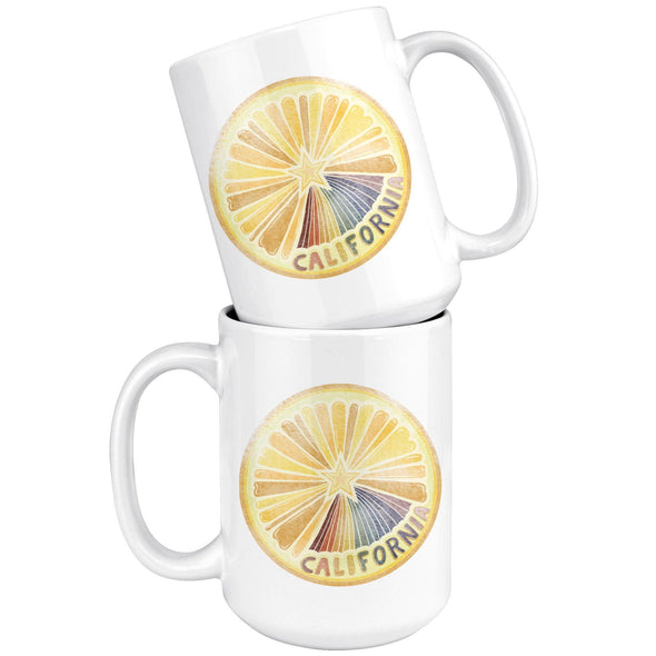 Starburst Orange Mug-CA LIMITED