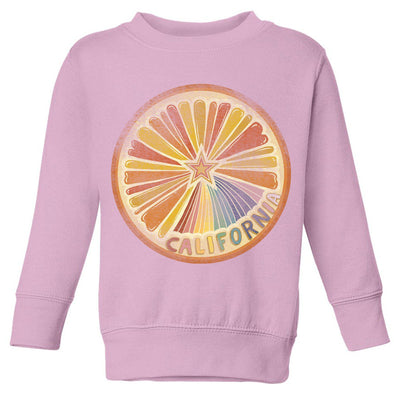 Starburst Orange Toddlers Sweater-CA LIMITED