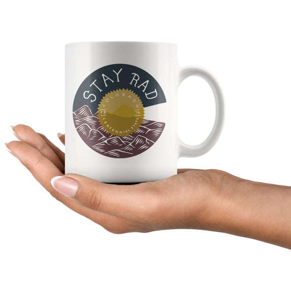 Stay Rad CO Ceramic Mug-CA LIMITED