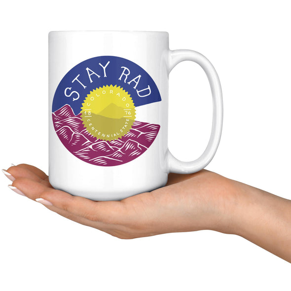 Stay Rad CO Ceramic Mug-CA LIMITED