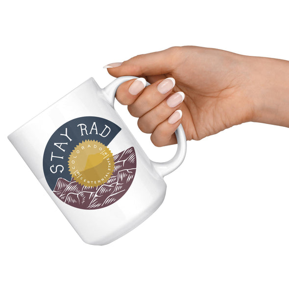 Stay Rad CO Ceramic Mug-CA LIMITED