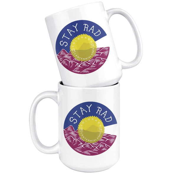 Stay Rad CO Ceramic Mug-CA LIMITED