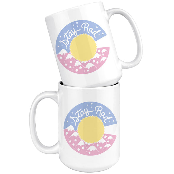 Stay Rad Cute CO Ceramic Mug-CA LIMITED