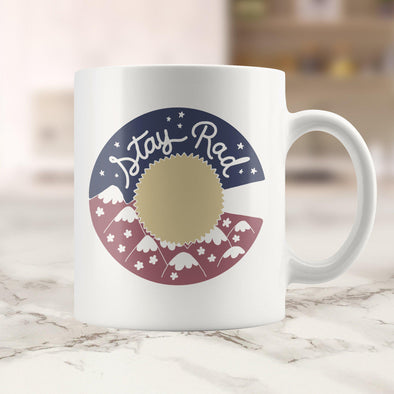 Stay Rad Cute CO Ceramic Mug-CA LIMITED