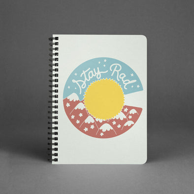 Stay Rad Cute CO Spiral Notebook-CA LIMITED