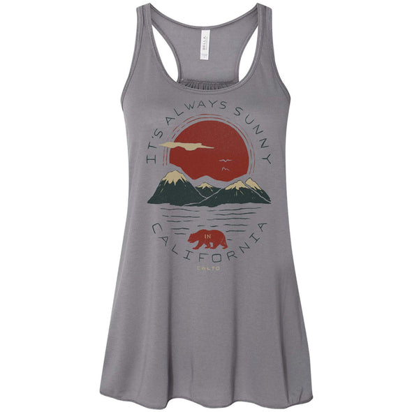 Sunny California Flowy Tank-CA LIMITED