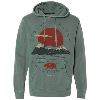 Sunny California Pullover Hoodie-CA LIMITED