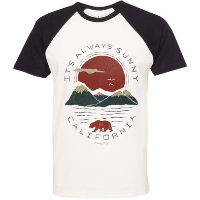 Sunny California Raglan Tee-CA LIMITED