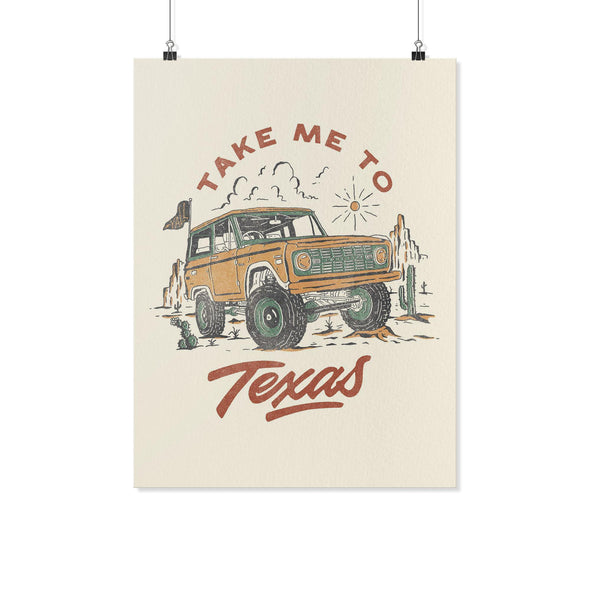 Take Me Tx Ivory Poster-CA LIMITED