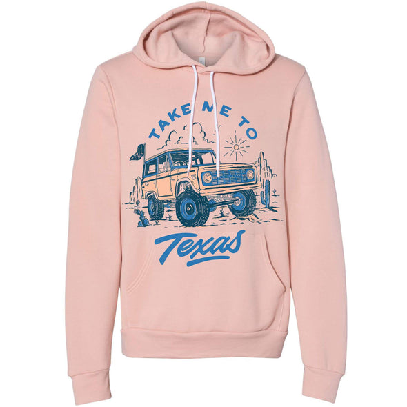 Take Me Tx Pullover Hoodie-CA LIMITED