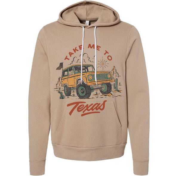 Take Me Tx Pullover Hoodie-CA LIMITED