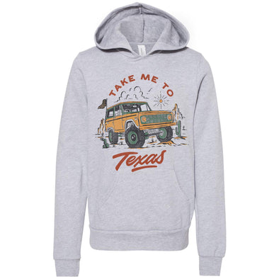Take Me Tx Youth Hoodie-CA LIMITED