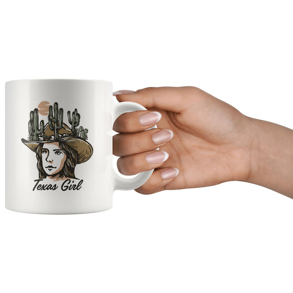 Texas Girl Ceramic Mug-CA LIMITED