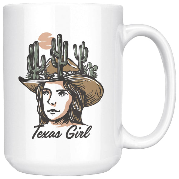 Texas Girl Ceramic Mug-CA LIMITED