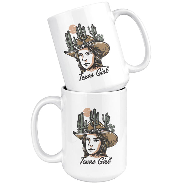 Texas Girl Ceramic Mug-CA LIMITED