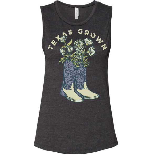 Texas Grown Muscle Tank-CA LIMITED