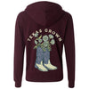 Texas Grown Zipper Hoodie-CA LIMITED