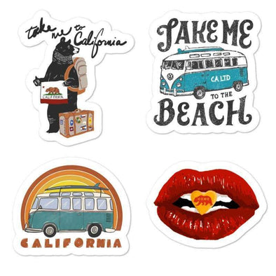 Travel Sticker Pack-CA LIMITED
