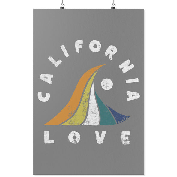 Wave CA Love Grey Poster-CA LIMITED