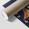 Wave CA Love Navy Poster-CA LIMITED