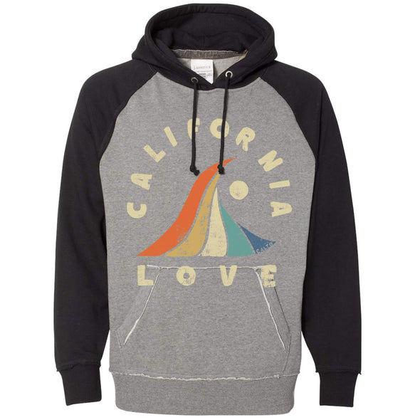 Wave CA Love Raglan Hoodie-CA LIMITED