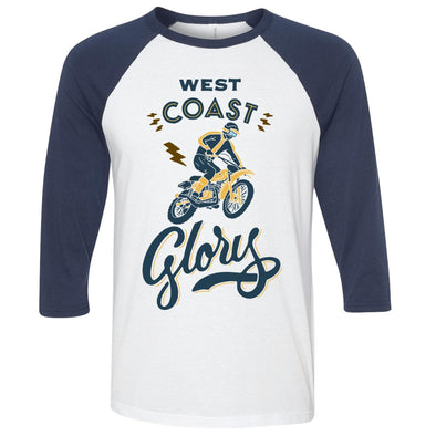 West Coast Glory Baseball Tee-CA LIMITED