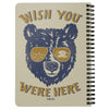 Wish Bear Cream Spiral Notebook-CA LIMITED