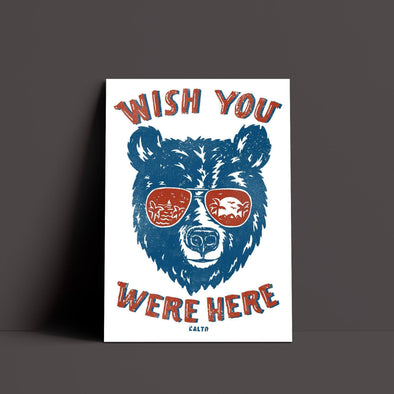 Wish Bear White Poster-CA LIMITED