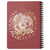 Wish Girl Apple Blossom Spiral Notebook-CA LIMITED