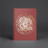 Wish Girl Apple Blossom Spiral Notebook-CA LIMITED