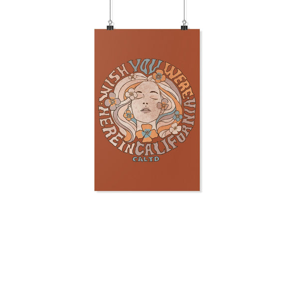 Wish Girl Orange Poster-CA LIMITED