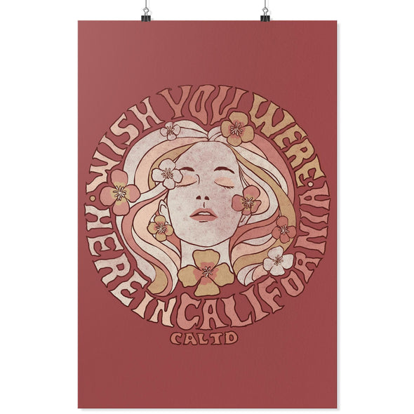 Wish Girl Red Poster-CA LIMITED