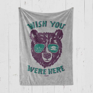 Wish You Were Here Blanket-CA LIMITED