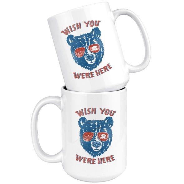 Wish You Were Here Red Glasses Mug-CA LIMITED