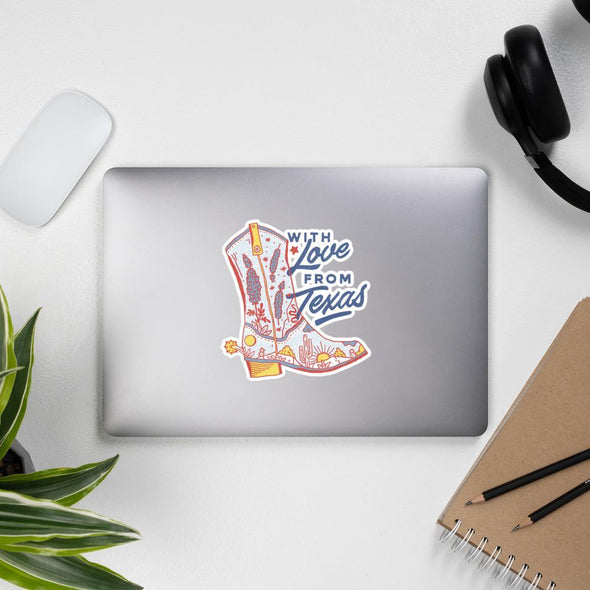 With Love TX Decal-CA LIMITED