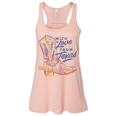 With Love TX Flowy Tank-CA LIMITED
