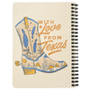 With Love TX Spiral Notebook-CA LIMITED