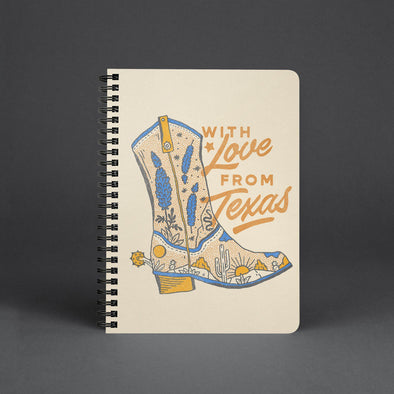 With Love TX Spiral Notebook-CA LIMITED