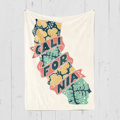 Calimap Flower Blanket