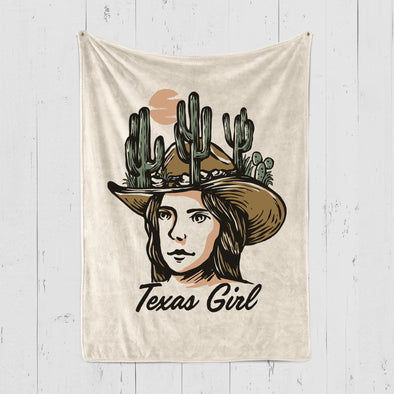 Texas Girl Blanket